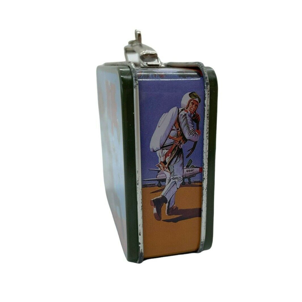 2002 Hallmark Keepsake Ornament "G.I JOE" Lunchbox Set Pressed Tin New in Box - Picture 4 of 8